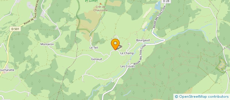 localisation de l'entreprise MYRMEX  SAINT-REGIS-DU-COIN