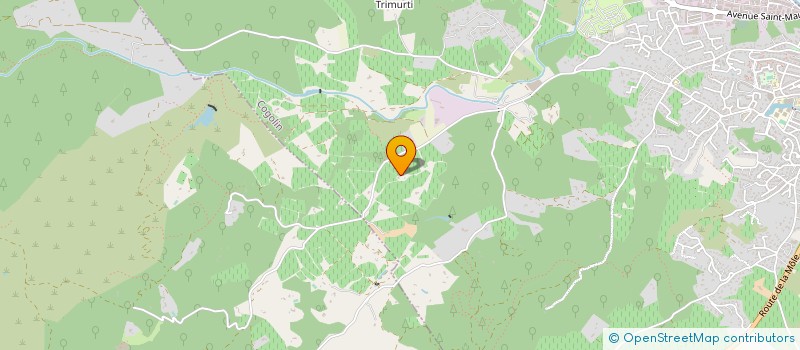 localisation de l'entreprise MYROLA GARDIENNAGE à COGOLIN
