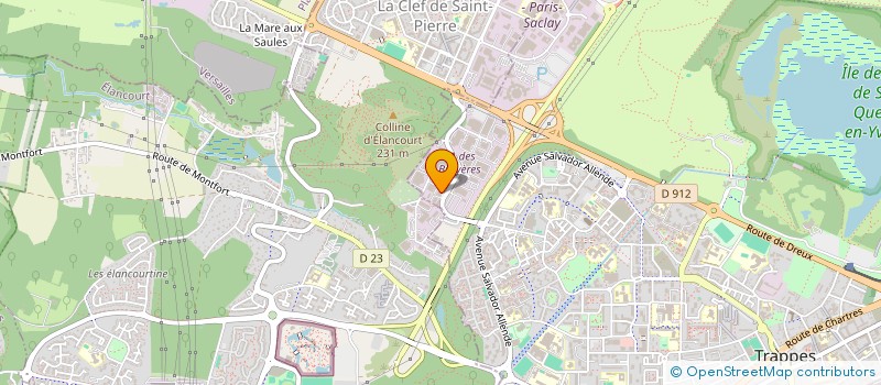 localisation de l'entreprise MYRON 3 à TRAPPES