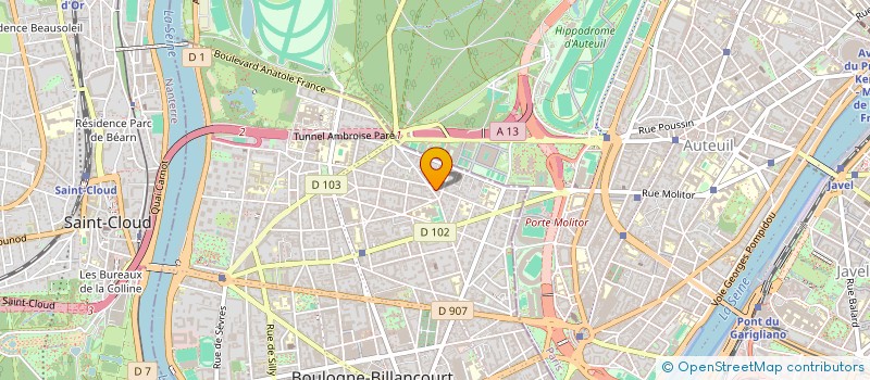 localisation de l'entreprise MYRON STUDIO à BOULOGNE-BILLANCOURT
