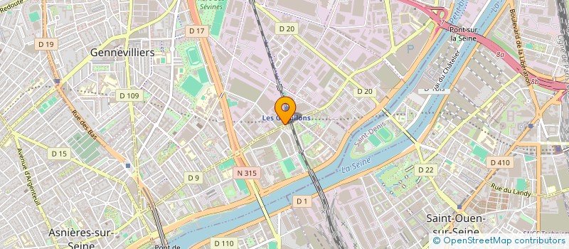 localisation de l'entreprise MYROOMSERVICE.COM à ASNIERES-SUR-SEINE