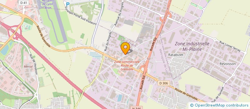 localisation de l'entreprise MYROPOLA  SAINT-PRIEST