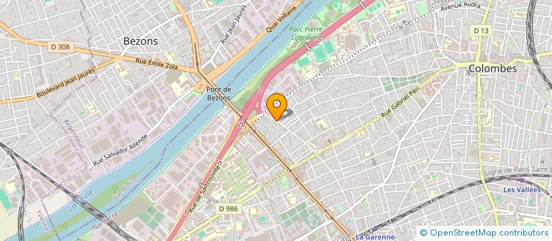 localisation de l'entreprise MYRRHE à COLOMBES