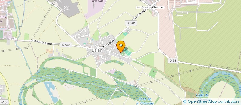 localisation de l'entreprise MYRTE à BALAN