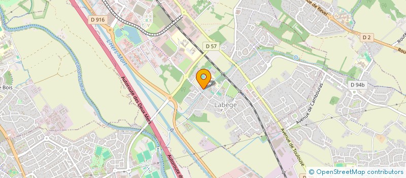 localisation de l'entreprise MYRTE  LABEGE