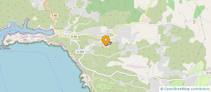 localisation de l'entreprise MYRTHABELLE  BONIFACIO