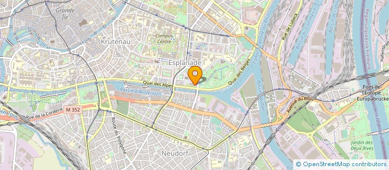 localisation de l'entreprise MYRTIL BIOTECH à STRASBOURG