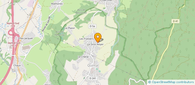 localisation de l'entreprise MYRTILLE  QUINTAL