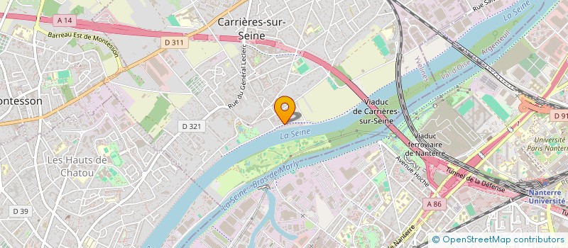 localisation de l'entreprise MYRTILLE  CARRIERES-SUR-SEINE