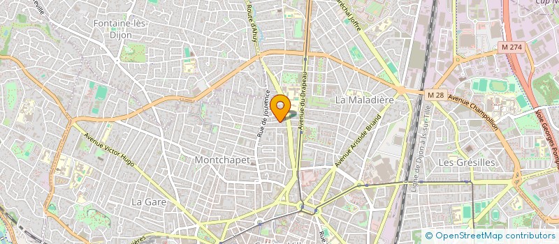 localisation de l'entreprise MYRTILLES à DIJON