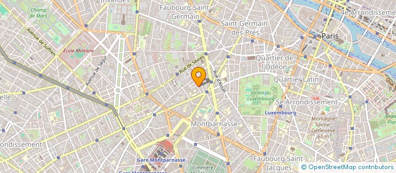 localisation de l'entreprise MYRTILLES-FRAMBOISES  PARIS