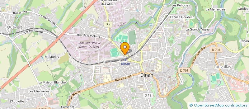 localisation de l'entreprise MYRU  DINAN