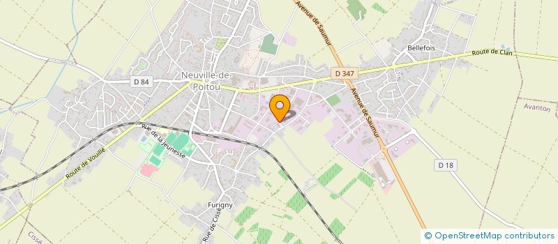 localisation de l'entreprise MYS  NEUVILLE-DE-POITOU