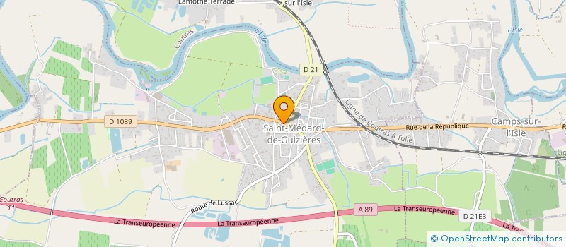 localisation de l'entreprise MYS DREAMS  SAINT-MEDARD-DE-GUIZIERES