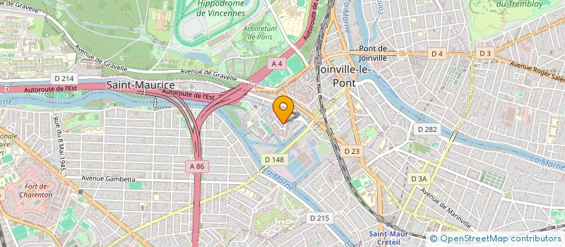 localisation de l'entreprise MYS INTERIEUR à SAINT-MAURICE