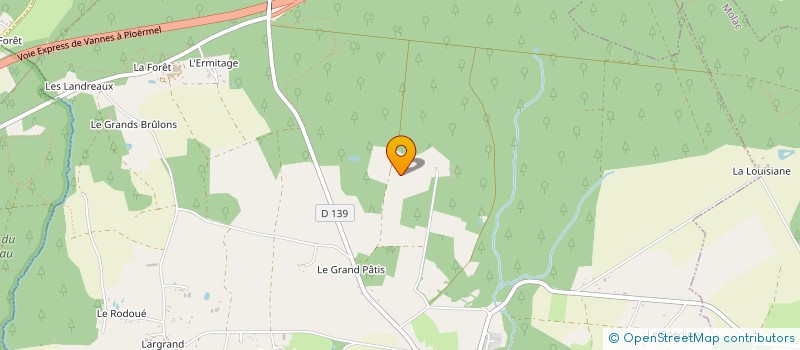 localisation de l'entreprise MYSCAP à LARRE