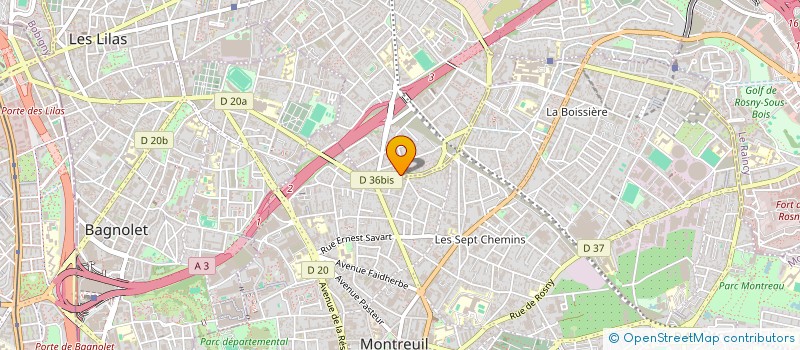 localisation de l'entreprise MYSCI à ROMAINVILLE