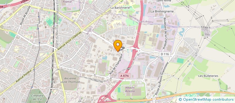 localisation de l'entreprise MYSCORE CLOUD  SAINT-BARTHELEMY-D'ANJOU