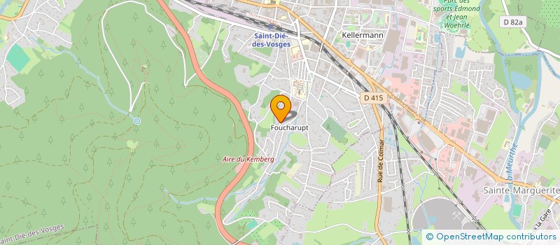 localisation de l'entreprise MYSE à SAINT-DIE-DES-VOSGES