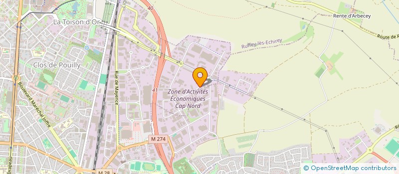 localisation de l'entreprise MYSE INVEST  CHENOVE