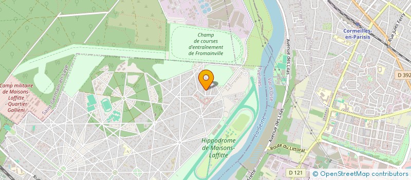 localisation de l'entreprise MYSEJOUR à MAISONS-LAFFITTE