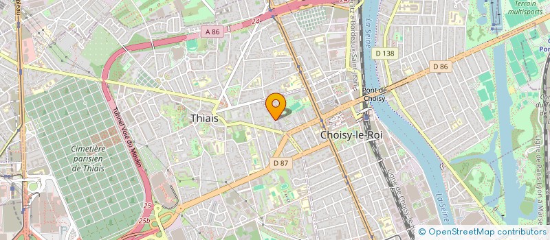 localisation de l'entreprise MYSHOP LOGISTICS à THIAIS