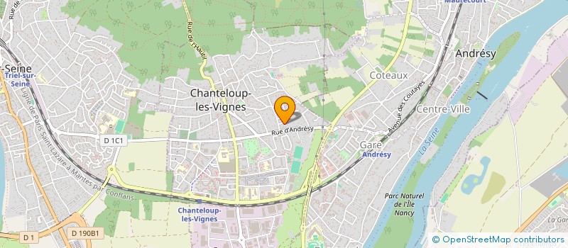 localisation de l'entreprise MYSIAH  CHANTELOUP-LES-VIGNES