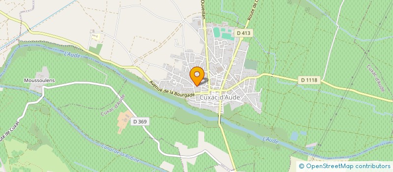 localisation de l'entreprise MYSIS  CUXAC-D'AUDE