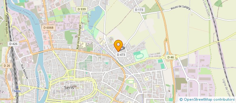 localisation de l'entreprise MYSKILL  SENS