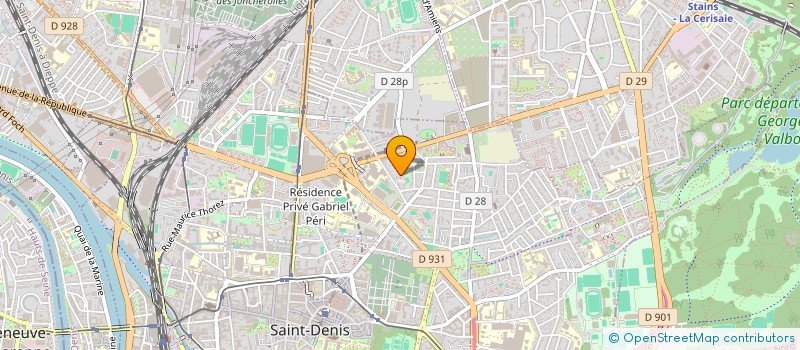 localisation de l'entreprise MYSON QAMIS à SAINT-DENIS