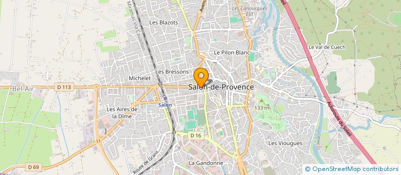 localisation de l'entreprise MYSPA à SALON-DE-PROVENCE
