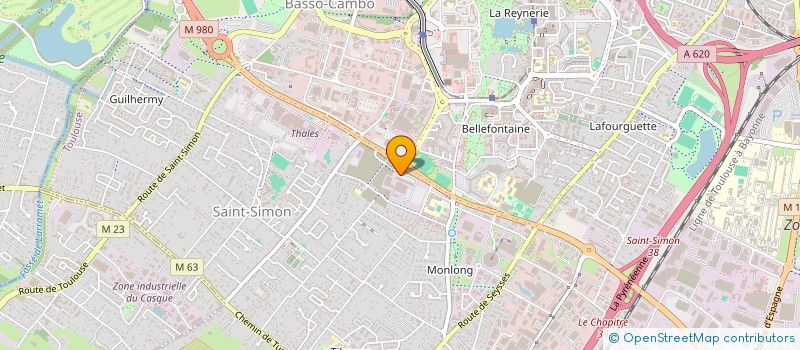 localisation de l'entreprise MYSPHERE B  TOULOUSE