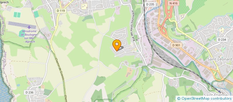 localisation de l'entreprise MYSSALINE  OUTREAU