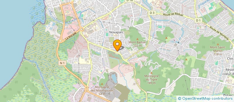 localisation de l'entreprise MYSSOAL SARL à CAYENNE