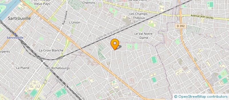 localisation de l'entreprise MYST à HOUILLES
