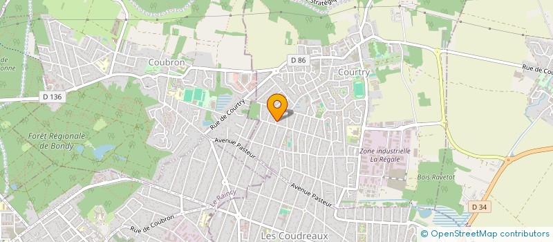 localisation de l'entreprise MYSTAIRS  COURTRY