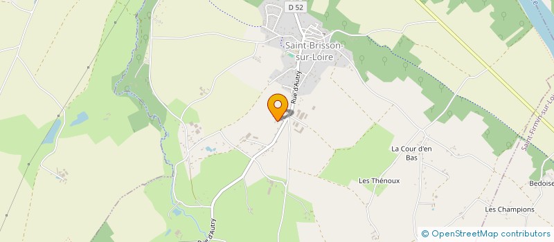 localisation de l'entreprise MYSTE  SAINT-BRISSON-SUR-LOIRE