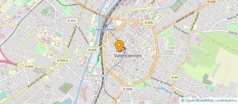 localisation de l'entreprise MYSTERE DE 1547  VALENCIENNES