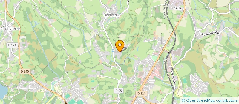 localisation de l'entreprise MYSTERES DE MARIE  BARTRES