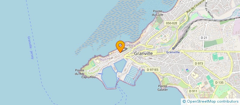 localisation de l'entreprise MYSTERES ET BOULES DE GOMME  GRANVILLE