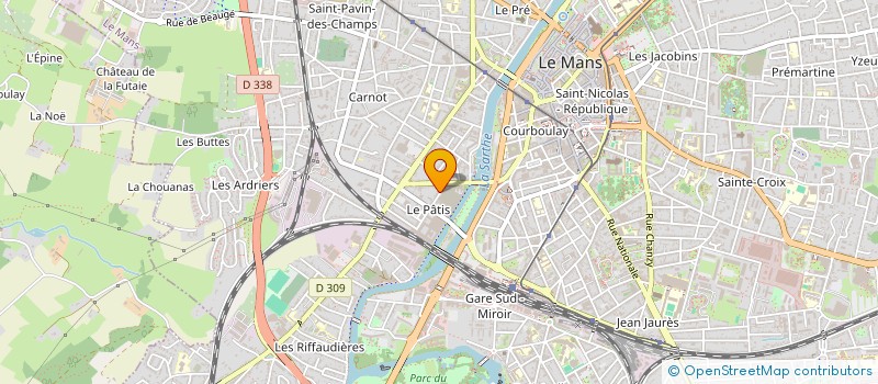 localisation de l'entreprise MYSTERYCHORD  LE MANS