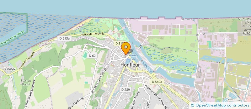 localisation de l'entreprise MYSTIC LADIES à HONFLEUR