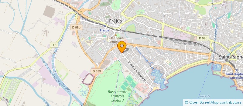localisation de l'entreprise MYSTIC LUNA à FREJUS