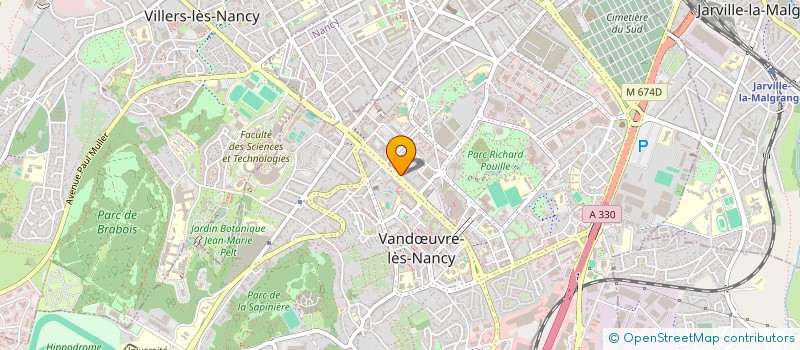 localisation de l'entreprise MYSTIC ROLLER DERBY  VANDUVRE-LES-NANCY