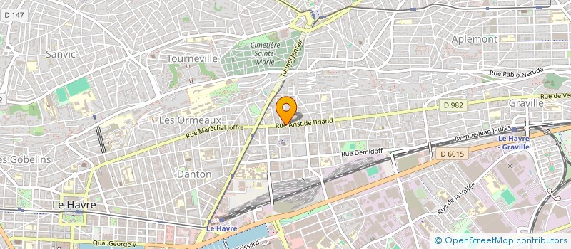 localisation de l'entreprise MYSTIK PIERCING à LE HAVRE