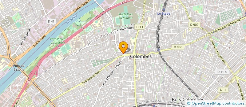 localisation de l'entreprise MYTAGG à COLOMBES