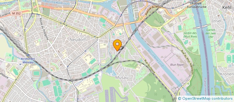 localisation de l'entreprise MYTAXI67 à STRASBOURG