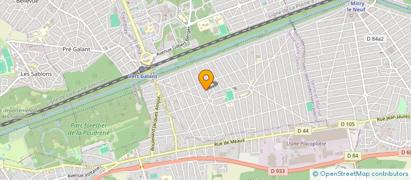 localisation de l'entreprise MYTEC à TREMBLAY-EN-FRANCE