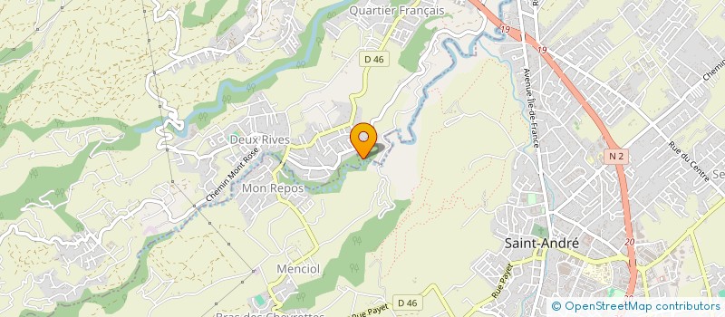 localisation de l'entreprise MYTECH.RE SARL  SAINTE SUZANNE