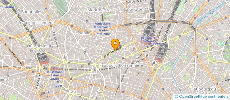 localisation de l'entreprise MYTEX  PARIS